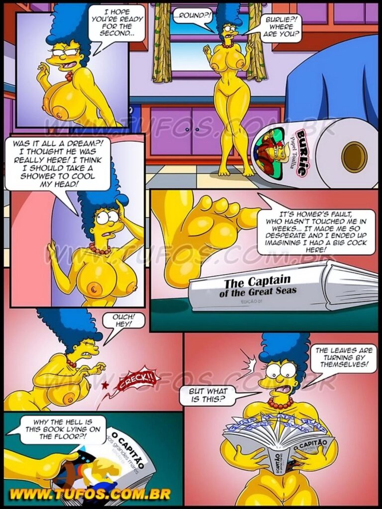 Hentai HQ Os Simpsons Porno Quadrinhos xxx Hentai Marge Anal 5